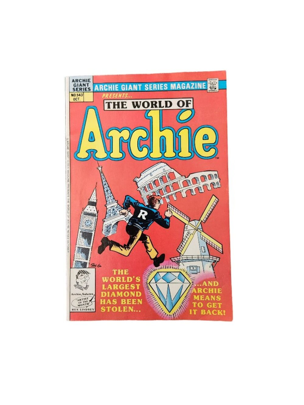 The World Of Archie #543 1984 Comic Book Collector Bagged Boarded